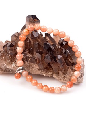 Taş Sandığı Güneş Taşı Bileklik 6 mm