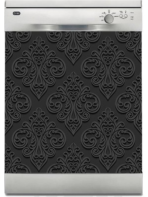 Sticker Art Bulaşık Makinesi Sticker Kaplama Beyaz Eşya Kaplama Kaplama Desen 1