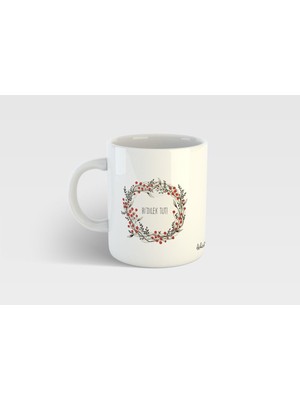 Bikutumutluluk Yılbaşı Kupa Serisi - Bi Dilek Tut Kokina Çelenk