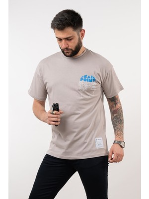 Akçaylar Oversize Penye Erkek T-Shirt