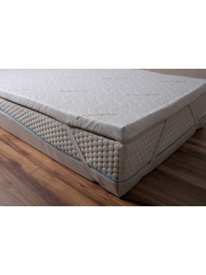 Anadolu Visco Ortopedik Fermuarlı Lastikli Yatak Pedi Yatak Şiltesi 5 cm