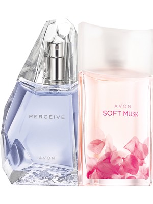 Avon Perceive ve Soft Musk Kadın Parfüm Seti 100 ml Günlük Kullanım