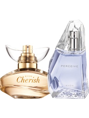 Avon Perceive ve Cherish Kadın Parfümü PAKETI100 ml