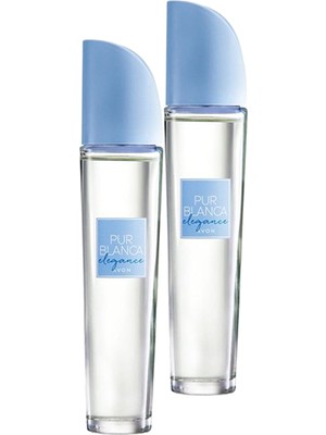 Avon Pur Blanca Elegance Kadın Parfüm Edt 50 Ml. Ikili Set