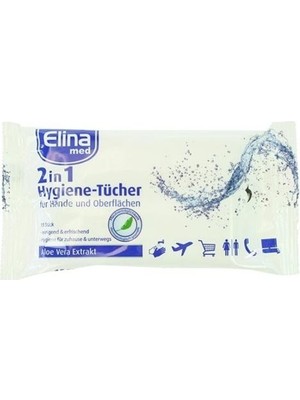 Elina Aloeveralı Cep Islak Mendil 15'li
