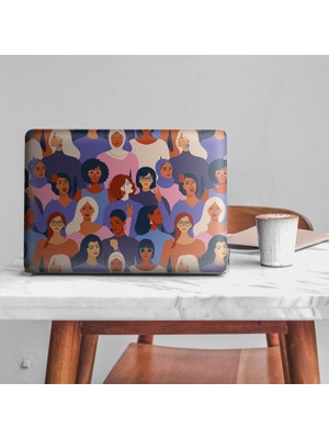 Kadınlar Desen Notebook Sticker, Laptop Sticker,, Hp Sticker, Asus Sticker, 15.6 Inç Sticker