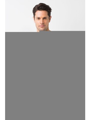 Qivi Beetlejuice Logo Baskılı Beyaz Erkek Örme Tshirt