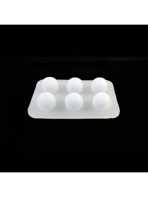 10 mm Reçine epoksi Tesbih ve Boncuk Kalıbı - Yuvarlak - Kod:299