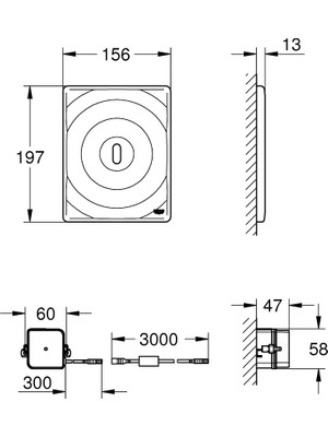 Grohe Tectron Surf Fotoselli Kumanda Paneli 38699001