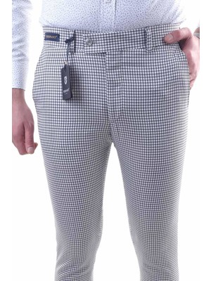Perpant Yandan Cep Süper Fit Erkek Pantolon