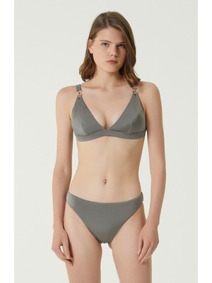 Anais & Margaux Camille Gri Üçgen Bikini Takımı
