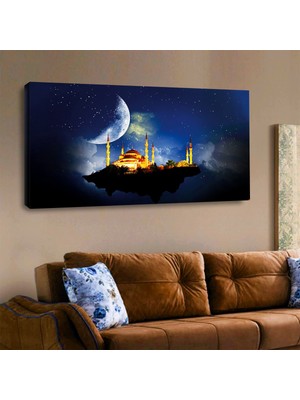 ZEVAHİR MOBİLYA DEKORASYON Zevahir 120X60 Kanvas Sultanahmet Cami