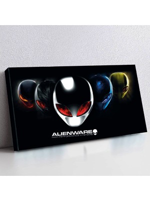 ZEVAHİR MOBİLYA DEKORASYON Zevahir 120X60 Kanvas Alıenware Tablosu
