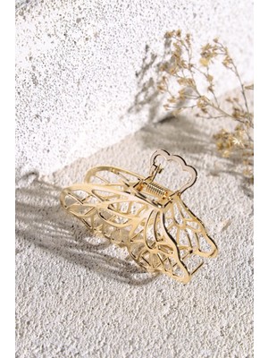 New ObsessionsGreta Metal Kelebek Mandal Toka