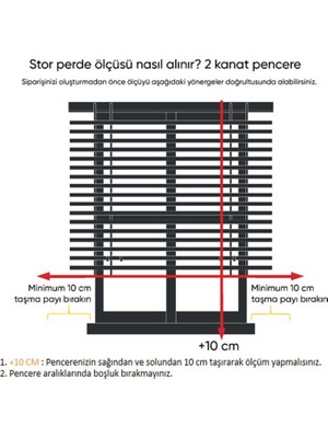 Volper Mekanik Volper LZR50 Lazer Kesim Stor Perde Beyaz 90X260