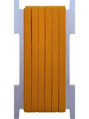 Hobizubi 8 Mm Turuncu Yassı Lastik - 50 Metre