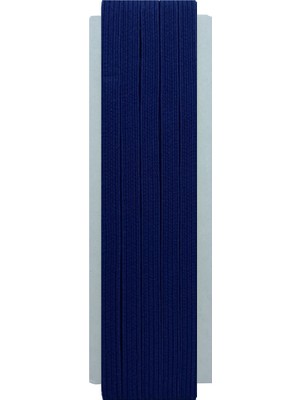 Hobizubi 8 Mm Lacivert Yassı Lastik - 10 Metre