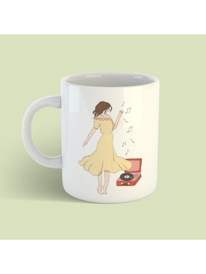 Bikutumutluluk Kızları Serisi - Müzik Kutusu Kupa