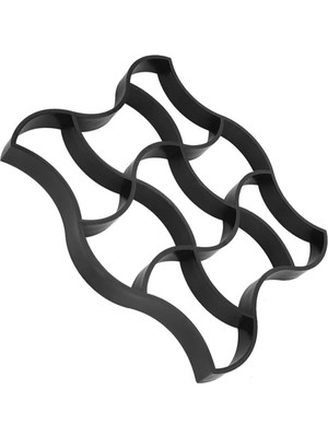 Taşmatik Parke Kilit Taşı Kalıbı Bahçe Taş Kalıp Zemin Kaplama Kalıbı 49X49 cm 8 Adet