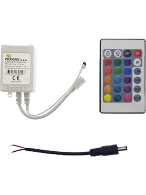 Cata CT-9146 Rgb Kumanda Modül Rgb LED Için Renk ve Mod Kontrolcüsü