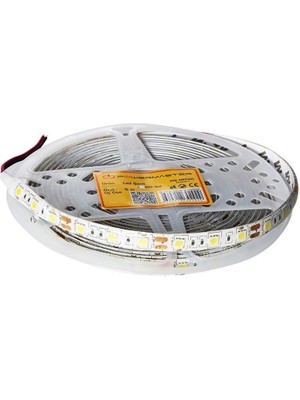 Powermaster Kırmızı Şerit LED 3çip Dış Mekan Silikonlu 5metre