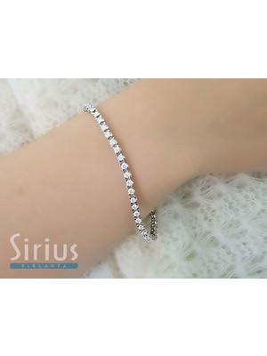 Sirius E Renk 2,50 Karat Pırlanta Su Yolu Bileklik 0441B0002