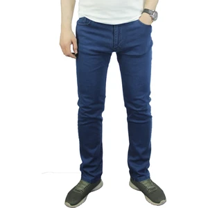 Erkek Yüksek Bel Regular Fit Pamuklu Kot Pantolon