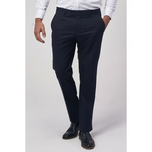 Erkek Klasik Kesim Lacivert Kumaş Pantolon