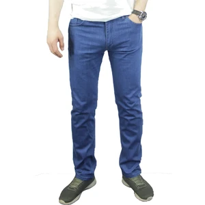 Erkek Yüksek Bel Regular Fit Pamuklu Kot Pantolon