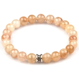 Vip Plus Güneş Taşı Doğal Taş Bileklik