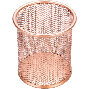 Drt Metal Perfore Silindir Kalemlik Rose Gold