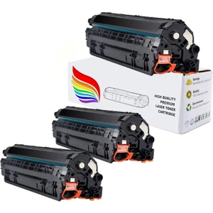 Hp Laserjet Pro Mfp M127FW 83A Muadil Toner 3'lü Paket