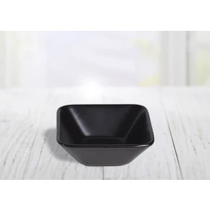 Sıera Kare 15 cm Kase Mat Siyah