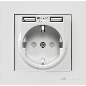 Rita Ikili USB Topraklı Priz