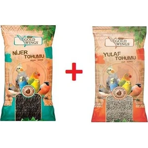 Tuğra Pet Market Gold Wings Nijer Tohumu + Yulaf Tohumu