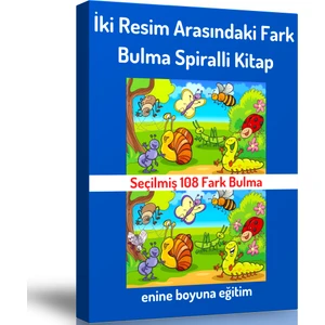 İki Resim Arasındaki Fark Bulma Kitabı