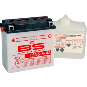 BS Battery Akü 12N5.5-4A Yamaha Yzf-R125 Mt125 Wr125 R/X