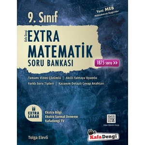 Kafa Dengi Yayınları 9.Sınıf Extra Matematik Soru Bankası