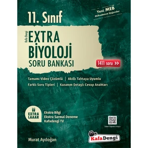 Kafa Dengi Yayınları 11.Sınıf Extra Biyoloji Soru Bankası