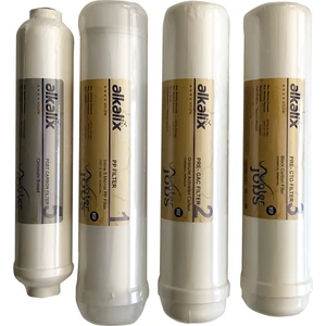 Su Arıtma Cihazı Alkalix 4 Aşamalı Inline Filtre Seti