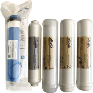 Su Arıtma Cihazı Alkalix 5 Aşamalı Inline Filtre Seti
