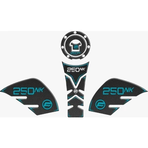 Cf Moto Nk 250 Tank Pad Seti Turkuaz
