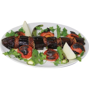Patlıcan Kebap Şişi Sebze Şişi Transmisyon Demir 8 mm Kare Kalınlık (5 Adet)