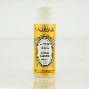 Yarı Mat Su Bazlı Vernik 70  ml