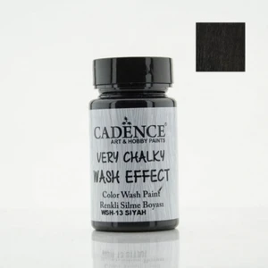 13 Wash Effect Renkli Silme Boyası Siyah 90 ml
