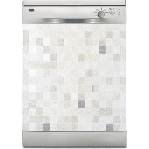 Sticker Art Bulaşık Makinesi Sticker Kaplama Beyaz Eşya Kaplama Taş Desen