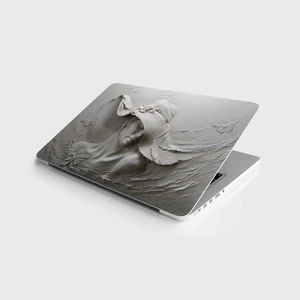 Sticker Art Laptop Sticker Bilgisayar Notebook Pc Kaplama Etiketi Şapkalı Kadın