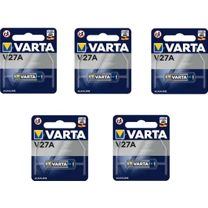 Alkaline V27A  12V Tekli Pil 5 Paket