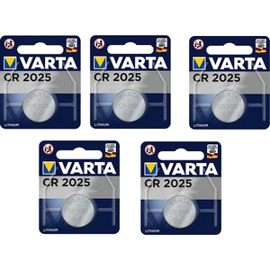 Lithium CR2025 3V Tekli Pil 5 Paket