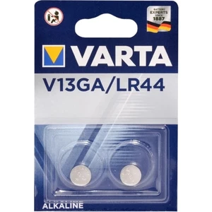 Alkaline V13GA / LR44 / 1,5 V Pil 2'li